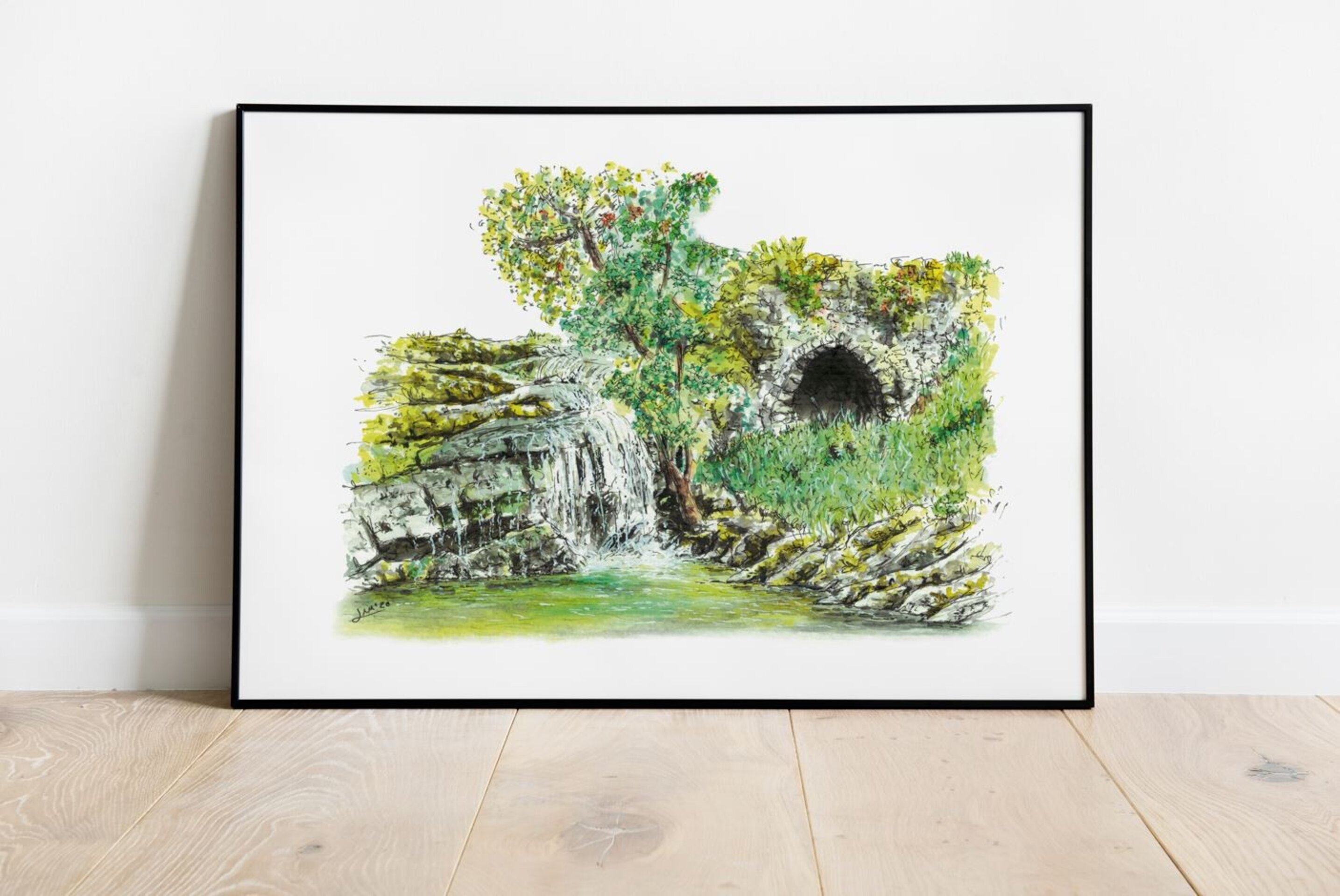 Postal 38 - Senda Fluvial del Nansa - 1